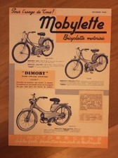 Affiche publicité motobécane