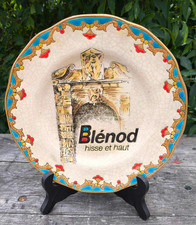 Emaux de Longwy Assiette avec