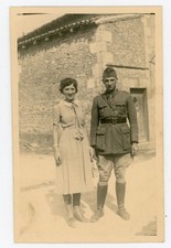 PHOTO 1944, un militaire aux