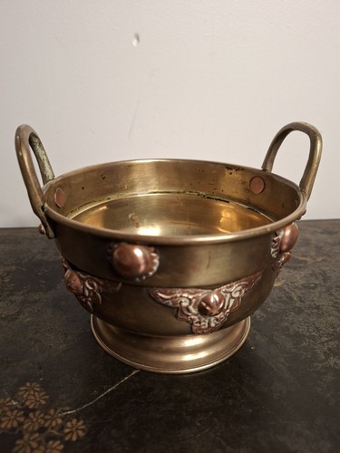 Pot antique laiton doré - antique,