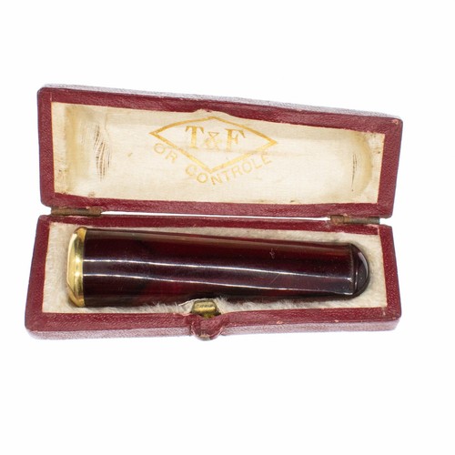 Ancien fume cigare avec bague