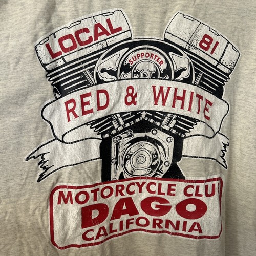 Vintage support red white - &,