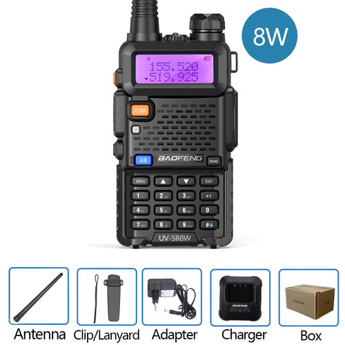 Vhf uhf fm 8w - vhf/uhf, fm-