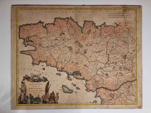 Reproduction carte ancienne - ,