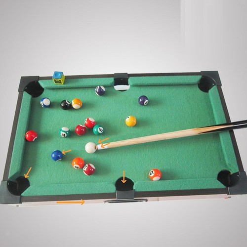 Mini table billard ensemble - de,