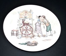 SARREGUEMINES Assiette métier Enfants Richard Affuteur Cupidon Froment Richard