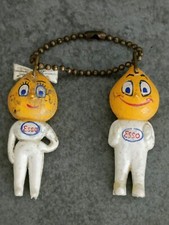 Vintage PORTE CLÉ  Couple SHELL .  Rare .