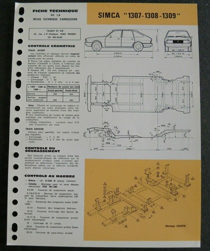 Fiche technique automobile