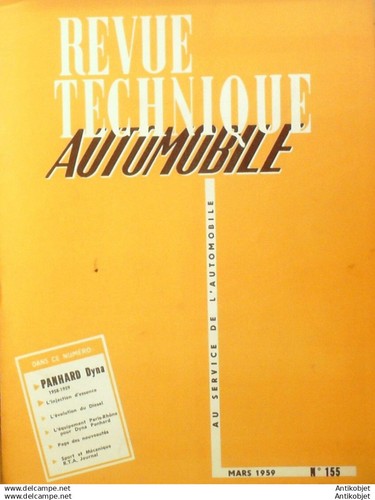 Revue technique panhard dyna - revue,