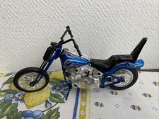 Ancien jouet miniature harley Davidson bleu now ray 1995