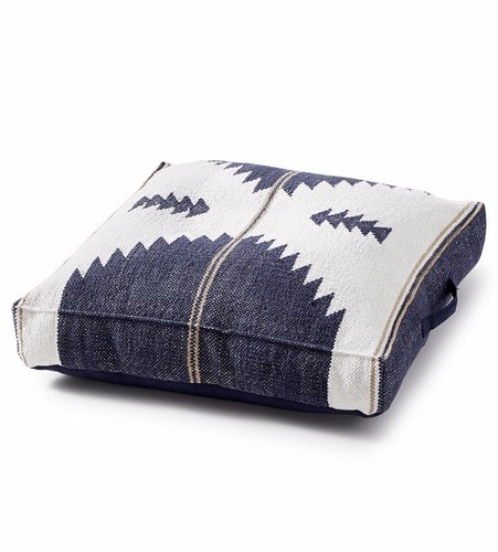 Lucky brand kilim pouf - kilim,