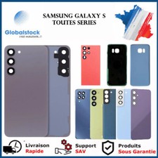 VITRE ARRIERE SAMSUNG GALAXY S6 S7 S8 S9.....S21 S22 S24 EDGE PLUS ULTRA+ADHESIF