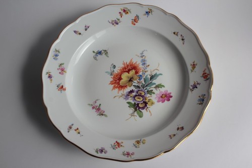 Meissen assiette porcelaine - assiette,