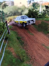 Diorama Rallye Au 1/43 Byron James Diorama Concept Pour Spark Solido Altaya