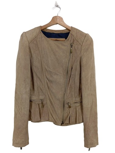 Zara veste cuir dames - en,