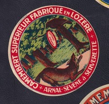 Ancienne petite étiquette