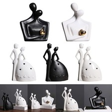 Couple Figurine décorative moderne pour salle à manger meuble décoration de