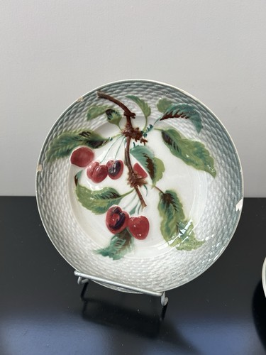 Assiette barbotine saint amand - assiette,