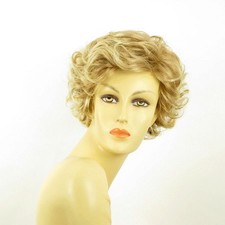 Perruque femme courte blond