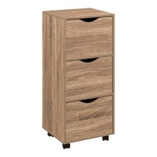 Tour de Rangement "3 Tiroirs" 80cm Naturel