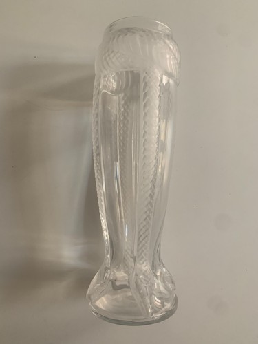Rare vase aux - aux, serpent