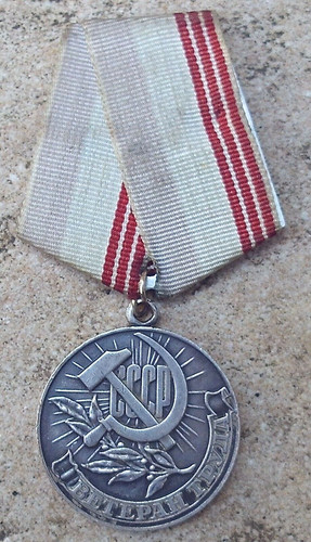 Médaille urss vétéran du - médaille, "vétéran