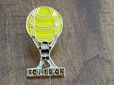 a  PINS PIN ENAMEL SPORT PETANQUE BOULE D'OR