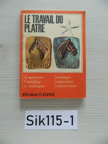Livre travail platre - livre, le