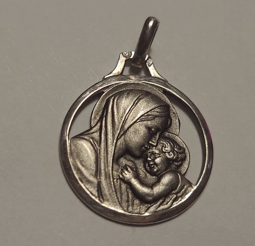 medaille argent massif