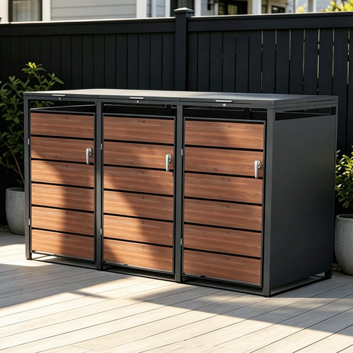 Abri poubelles d16gw3z - à,