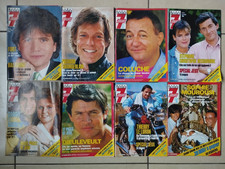 Lot de 8 télé 7 jours de