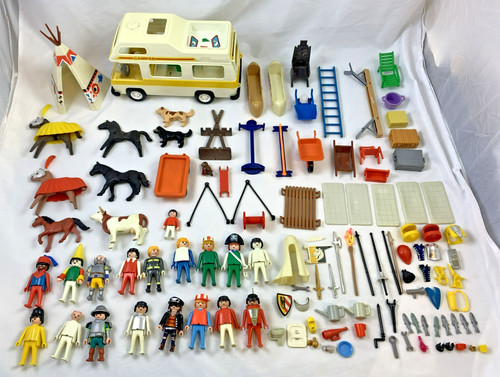 Playmobil klicky vintage lot - playmobil,