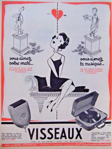 Publicité presse 1954 - de,