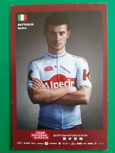 Cyclisme carte cycliste enrico - cyclisme,