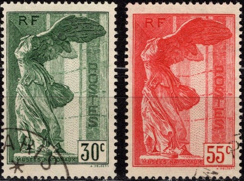 354 355 oblitérés - et,