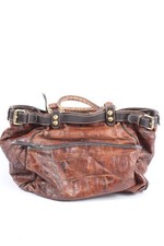 VERA PELLE Sac Baril Large