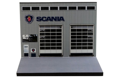 003 diorama garage - #ho-2-a-a-003,