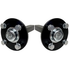 Essieux moyeu et tronçon pour