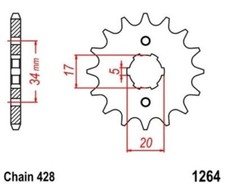 Kit Chaînes YBN avec Pignon