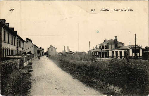 Cpa lison cour - cpa,