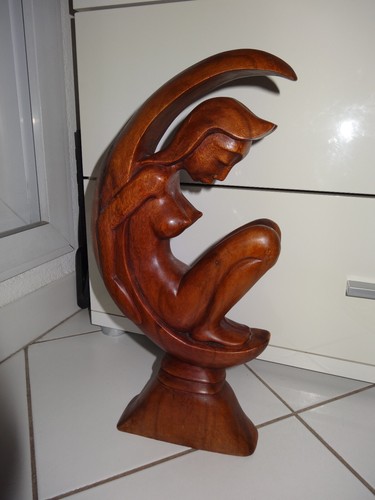 Statue femme nue sensuelle - nue, en