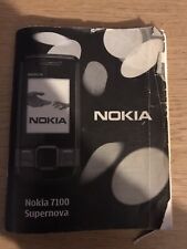 Téléphone Mobile Nokia Supernova 7100 - Noir