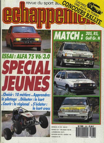 Echappement 223 1987 - echappement, n°223