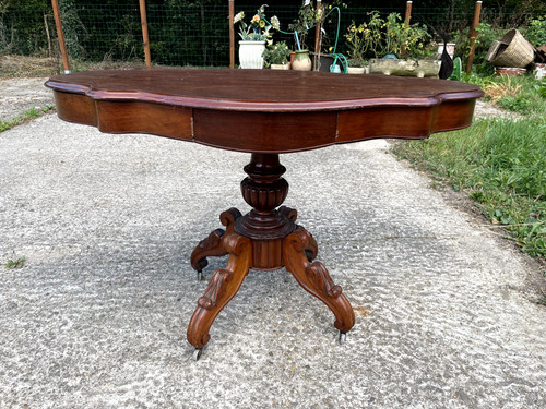 Table ovale guéridon - guéridon, louis
