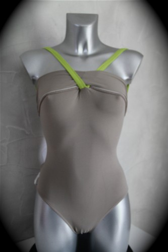 Maillot bain pièce gris - pièce,