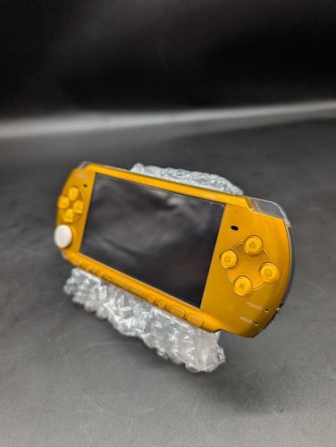 Console psp 3000 - console, jaune