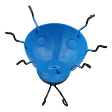 Coccinelle en métal 1 pièce