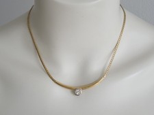 Collier Bicolore Doré