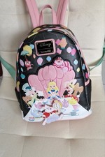 SAC À DOS  LOUNGEFLY DISNEY DISNEYLAND PARIS - ALICE AUX PAYS DES MERVEILLES