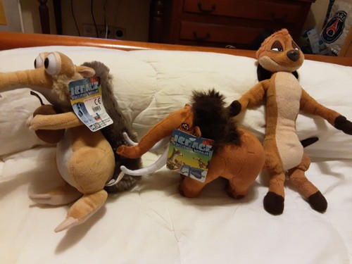 Lot peluches age de glace - l,